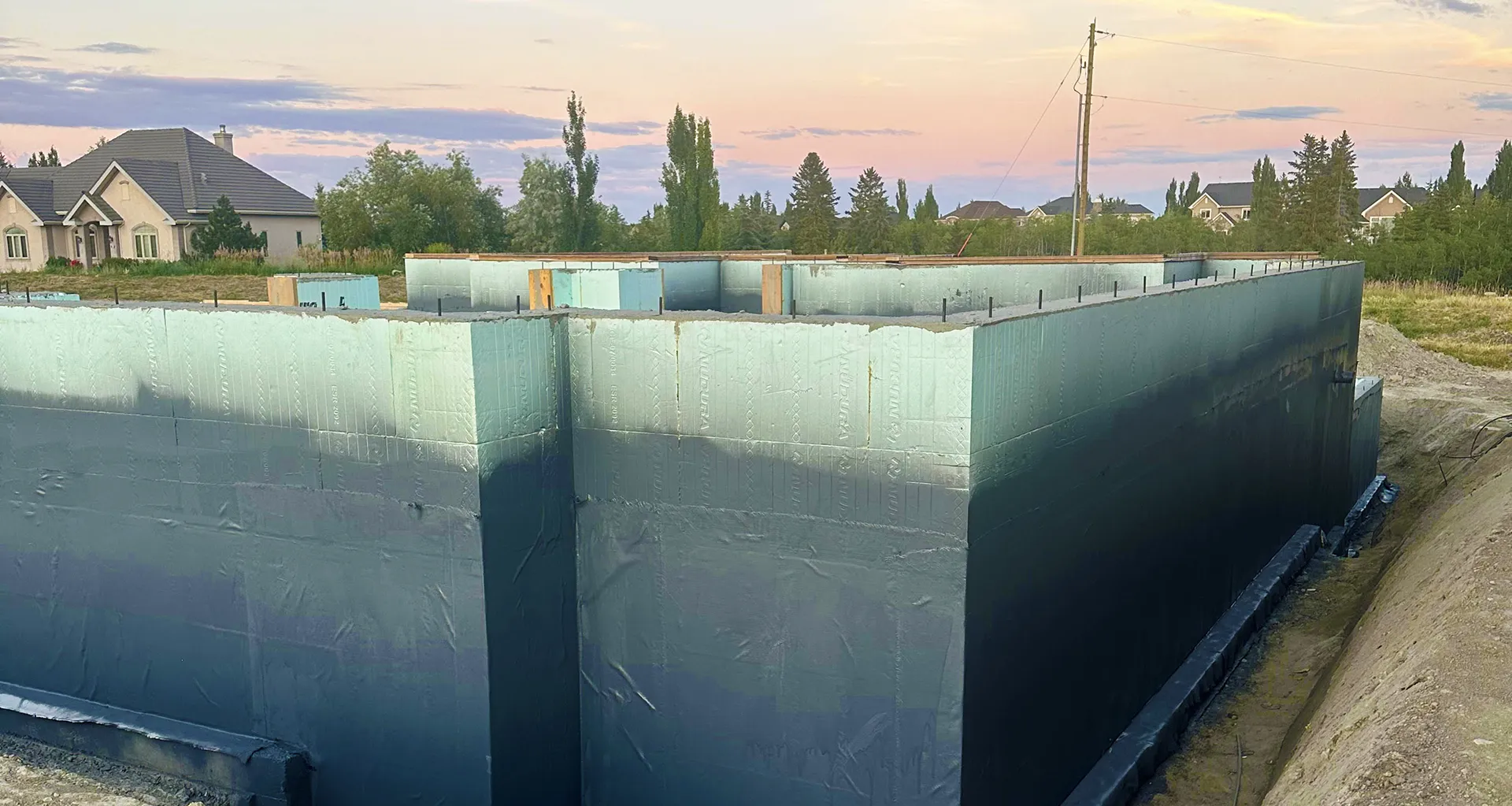 Hulk Systems homepage banner — professional waterproofing solutions