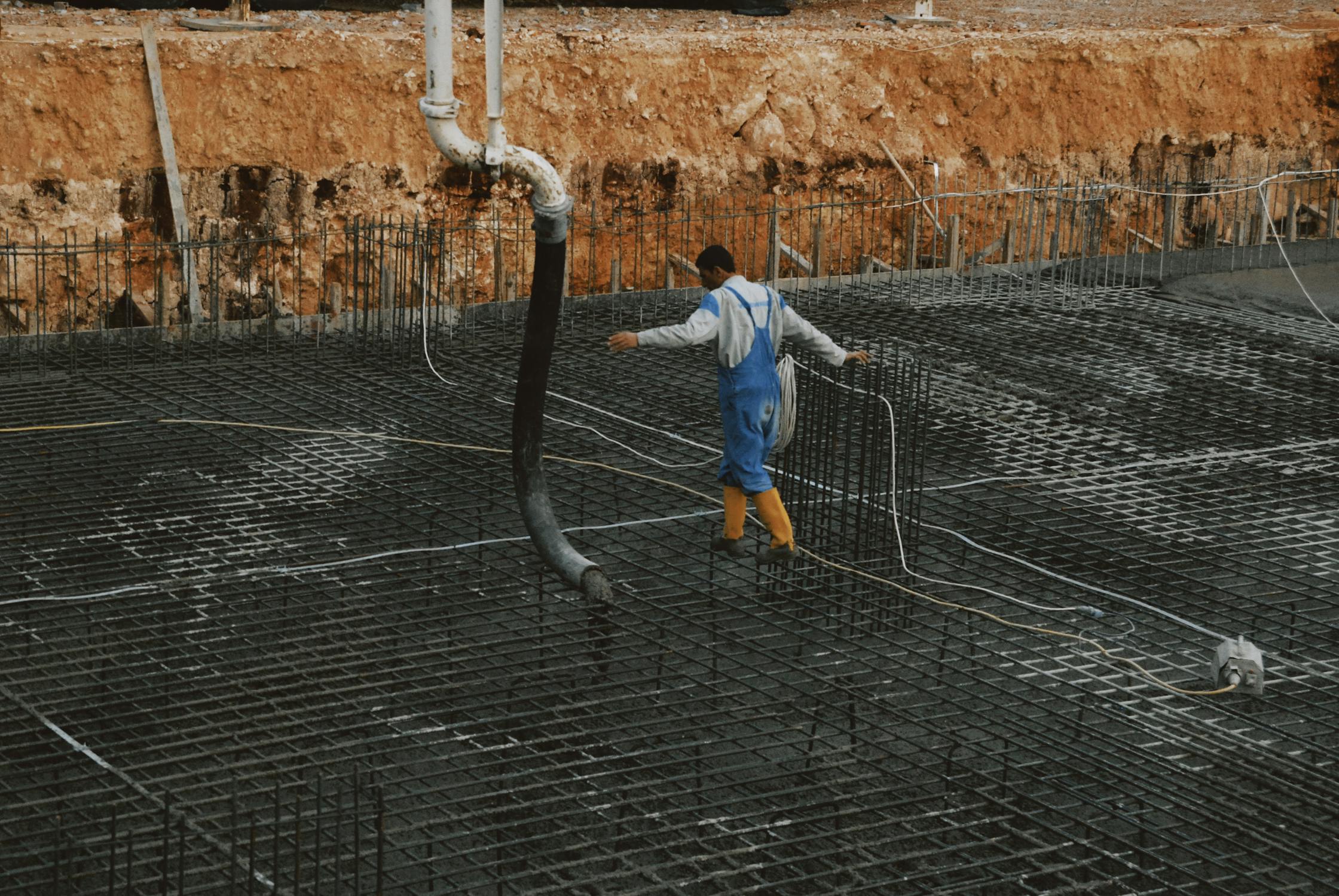 Below grade waterproofing spray applied — Hulk Systems